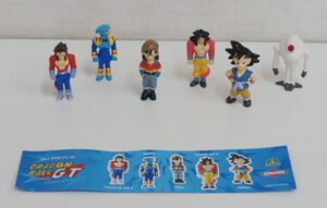 Dolci Preziosi: Dragonball - Dragon Ball GT n. 6 sorpresine come da foto. Collezione NON COMPLETA
