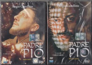 Padre Pio Parte Prima e Seconda con Sergio Castellitto. DVD in Italiano. Versione da edicola