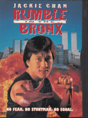 Rumble in the Bronx con Jackie Chan. DVD Edizione Stati Uniti NTSC Regione 1, Lingua Inglese. Custodia Snapper