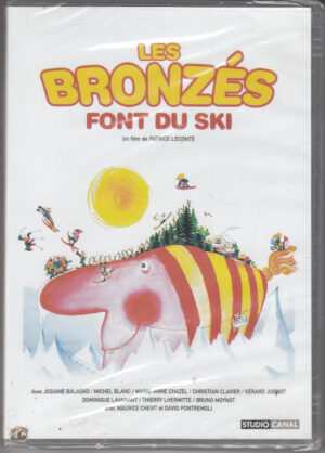 Les Bronzes font du ski un film di Patrice Leconte. DVD Edizione Francia PAL Regione 2, Lingua Francese