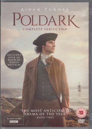 Poldark. Season 2 (two) Complete. Episodes 1-10 with n. 3 DVD Edizione Regno Unito PAL Regione 2, Lingua Inglese