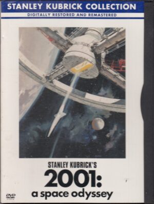 2001: A Space Odyssey. Stanley Kubrick Collection. DVD Edizione Regno Unito PAL Regione 2, Lingua Inglese. Custodia Snapper