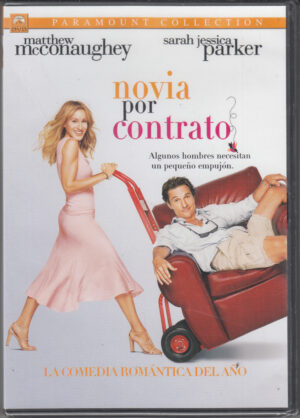 Novia por contrato con Sarah Jessica Parker. DVD Edizione Spagna PAL Regione 2, Lingua Spagnolo
