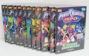 Power Rangers S.P.D. Serie Completa con n. 12 DVD in Italiano. SENZA COFANETTO. Versione da edicola