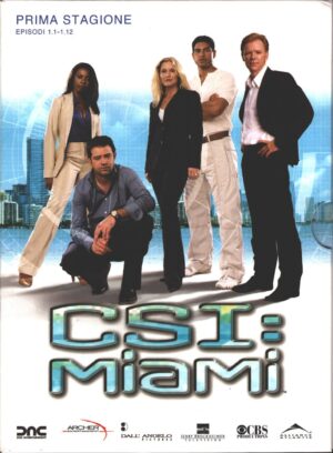 CSI – Miami. Stagione 1 Parte Prima. (Episodi 1-12) (3 DVD) con Cofanetto. DVD in Italiano