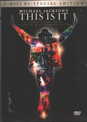 Michael Jackson’s. This Is It. Special Edition con n. 2 DVD in Inglese. Sottotitolato Italiano. Con Slipcase