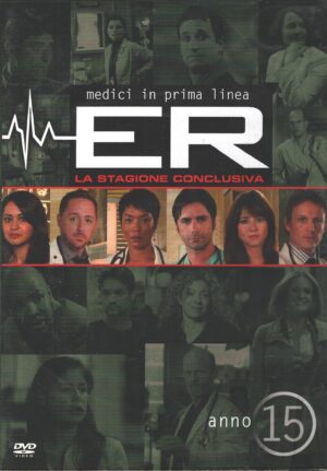 ER Medici in Prima Linea Anno 15 - Stagione 15 Completa (Box 3 DVD) (Episodi 1-22) - DVD in Italiano