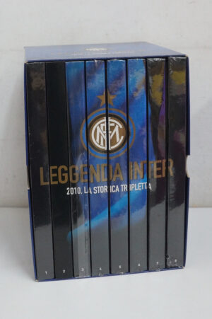 Leggenda Inter 2010 La Storica Tripletta - Raccolta Completa (8 DVD) con Cofanetto - Versione da edicola - DVD in Italiano