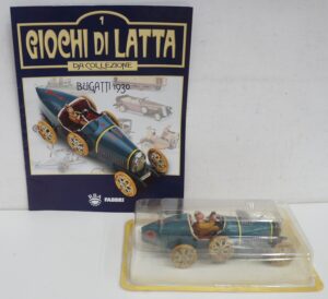 Bugatti 1930. Giochi di Latta da collezione n. 1 con Fascicolo. Fabbri 2004