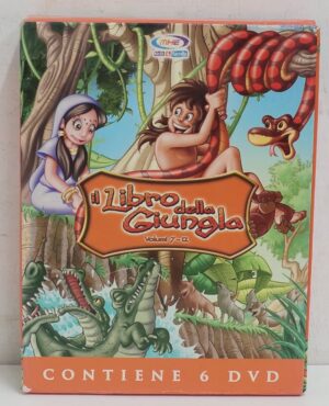 Il libro della giungla vol. 2 (Episodi 29-52) (Dischi 7-12) (6 DVD) con Cofanetto - DVD in Italiano
