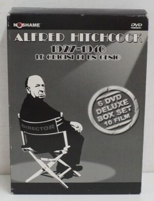Alfred Hitchcock 1927-1940. Le Origini di un Genio. Raccolta n. 6 DVD con Cofanetto