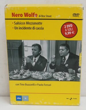 Nero Wolfe: Salsicce Mezzanotte, Un incidente di caccia (2 DVD) con Cofanetto - Versione da edicola - DVD in Italiano