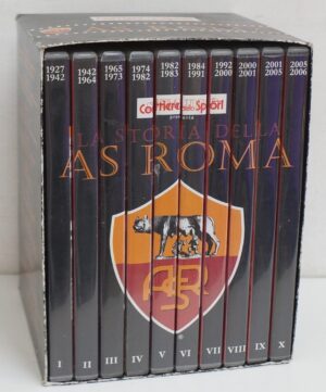 La Storia della AS Roma (1927-2006) - Raccolta Completa (10 DVD) con Cofanetto - Versione da edicola - DVD in Italiano