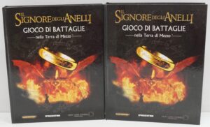 Il Signore degli Anelli. Gioco di Battaglie nella Terra di Mezzo. NON COMPLETO!! Fascicoli 1-37 con Sommario, 2 Raccoglitori e 1 Poster ed. De Agostini