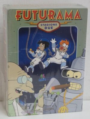 Futurama. Stagione 2 Completa (Episodi 1-19) con n. 4 DVD in Italiano con Cofanetto. Nuovo