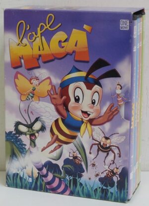 L' Ape Magà. Stagione 1 (Episodi 1-12) con n. 4 DVD in Italiano con Cofanetto. Versione da edicola