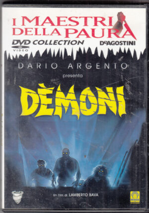 Demoni un film di Lamberto Bava. I Maestri della Paura. DVD in Italiano. Versione da edicola