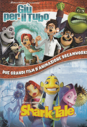 Giù per il tubo - Shark tale. DVD in Italiano con Slipcase. Versione da edicola