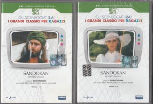 Sandokan. Miniserie Completa. (Episodi 1-6) (2 DVD). Sceneggiati Rai. Grandi classici per ragazzi. Versione edicola. DVD in Italiano