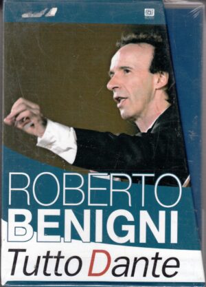 Roberto Benigni Tutto Dante vol. 1. Cofanetto n. 3 DVD in Italiano (I, II, III canto Inferno)