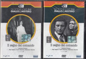 Il segno del comando - Miniserie Completa DVD RAI (Episodi 1-5) (2 DVD) Sceneggiati Rai Giallo & Mistero - Versione da edicola DVD in Italiano