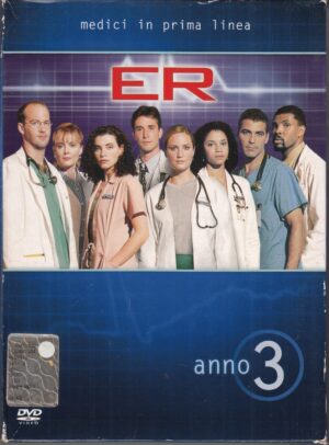 ER Medici in Prima Linea Anno 3 - Stagione 3 Completa (4 DVD) (Episodi 1-22) con Cofanetto - DVD in Italiano