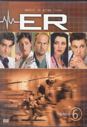 ER Medici in Prima Linea Anno 6 - Stagione 6 Completa (Box 3 DVD) (Episodi 1-22) DVD in Italiano