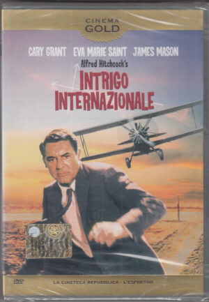 Intrigo internazionale un film con Cary Grant. Cinema Gold vol. 15. DVD in Italiano. Versione da edicola. Nuovo