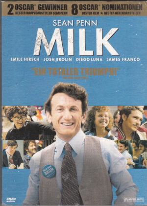 Milk (Sean Penn) DVD Edizione Germania PAL Regione 2, Lingua Tedesco - Con Slipcase