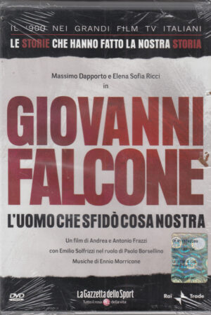 Giovanni Falcone. L'uomo che sfido Cosa Nostra. DVD in Italiano. Versione da edicola