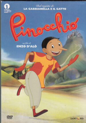 Pinocchio un film di Enzo D'Alò con le musiche di Lucio Dalla. DVD in Italiano con Slipcase