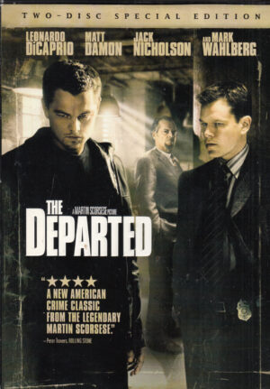 The Departed con Leonardo Di Caprio. DVD Edizione Stati Uniti NTSC Regione 1, Lingua Inglese. Con Slipcase