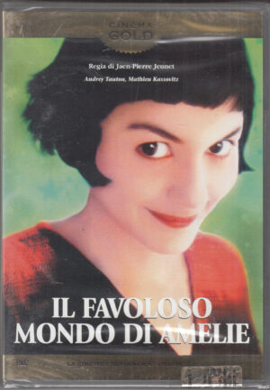 Il favoloso mondo di Amelie con Audrey Tautou. Cinema Gold vol. 12. DVD in Italiano. Versione da edicola. Nuovo