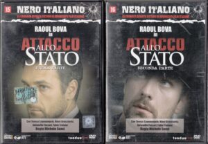 Attacco allo Stato (Raoul Bova) DVD Serie TV Completa (Episodi 1-2) (2 DVD) Versione da edicola - DVD in Italiano