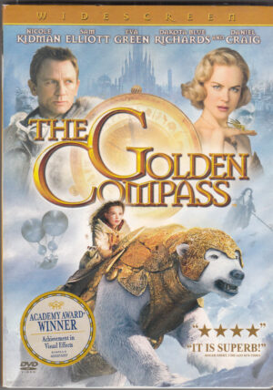 Golden Compass con Nicole Kidman. Widescreen. DVD Edizione Stati Uniti NTSC Regione 1, Lingua Inglese. Con Slipcase