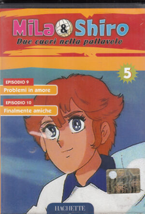 Mila & Shiro due cuori della pallavolo vol. 5. Episodi 9-10. DVD in italiano. Versione da edicola