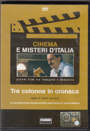 Tre colonne in cronaca. Cinema e Misteri d'Italia. DVD in Italiano. Versione da edicola