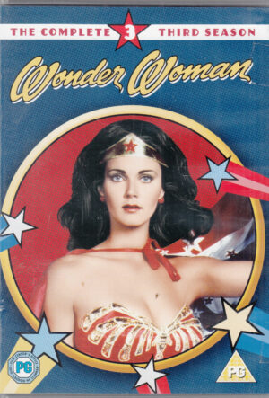 Wonder Woman. Season 3 Complete. Episode 1-24 con n. 4 DVD Edizione Regno Unito PAL Regione 2, Lingua Inglese, Italiano Incluso