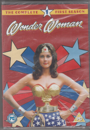 Wonder Woman. Season 1 Complete. Episode 1-13 con n. 5 DVD Edizione Regno Unito PAL Regione 2, Lingua Inglese