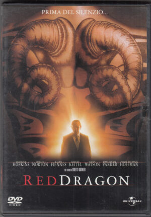 Red Dragon con Anthony Hopkins e Edward Norton. Edizione con n. 2 DVD in Italiano