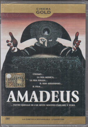 Amadeus un film con Tom Hulce. Cinema Gold vol. 9. DVD in Italiano. Versione da edicola. Nuovo