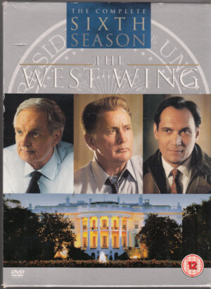 The West Wing. Complete Season 6 (Episode 1-22) con n. 6 DVD Edizione Regno Unito PAL Regione 2, Lingua Inglese con Cofanetto
