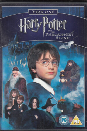 Harry Potter and the Philosopher's Stone. DVD Edizione Regno Unito PAL Regione 2, Lingua Inglese