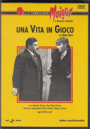 Una vita in gioco (Gino Cervi) - DVD Il Commissario Maigret - Versione da edicola - DVD in Italiano