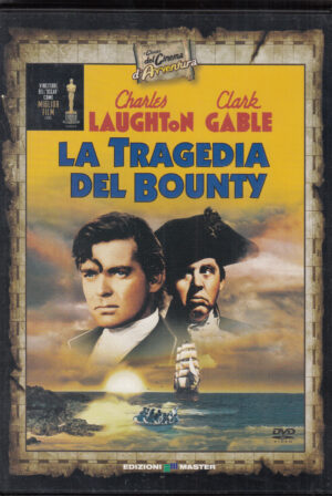 La tragedia del Bounty con Clark Gable. DVD in Italiano. Versione da edicola