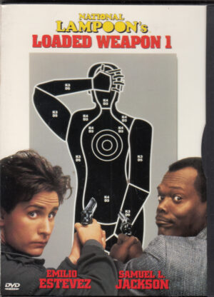 Loaded Weapon con Samuel L. Jackson. DVD Edizione Stati Uniti NTSC Regione 1, Lingua Inglese. Custodia Snapper