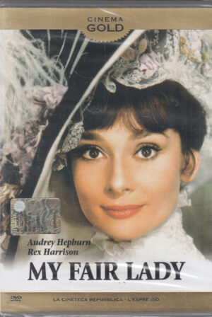 My fair lady con Audrey Hepburn. Cinema Gold vol. 6. DVD in Italiano. Versione da edicola. Nuovo