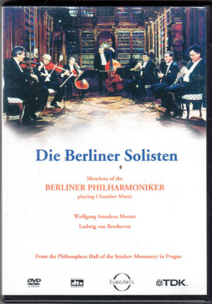 Die Berliner Solisten members of the Berliner Philharmoniker. DVD Edizione Regno Unito PAL Regione 0