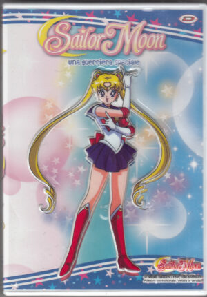 Sailor Moon una guerriera speciale vol. 1. Episodi 1-4. DVD in Italiano ed. Con Sticker 3D