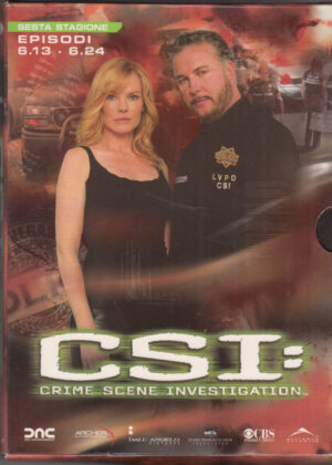 CSI Crime Scene Investigation Stagione 6 Parte Seconda (3 DVD) (Episodi 13-24) con Cofanetto - DVD in Italiano